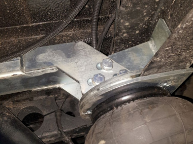 Рис. 16 Наши проекты: Пневмоподвеска на ГАЗ (GAZ) Газель NEXT для грузоподъемности - Этапы установки