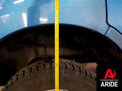 Рис. 21 Наши проекты: Пневмоподвеска на ГАЗ (GAZ) Газель NEXT для грузоподъемности - Этапы установки