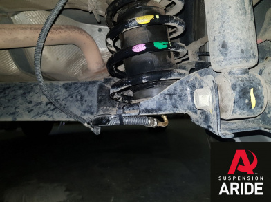 Рис. 2 Наши проекты: Установка вставок в пружины Blackstone на Hyundai Creta