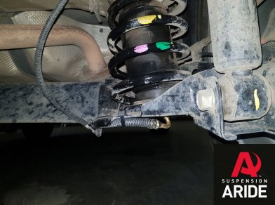 Рис. 2 Наши проекты: Установка вставок в пружины Blackstone на Hyundai Creta