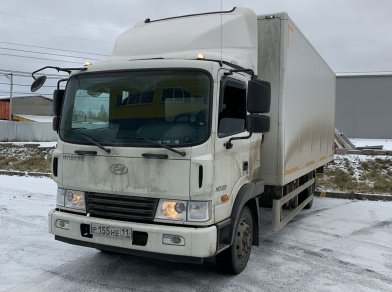 Рис. 1 Наши проекты: Пневмоподвеска на Hyundai HD 120 - Этапы установки