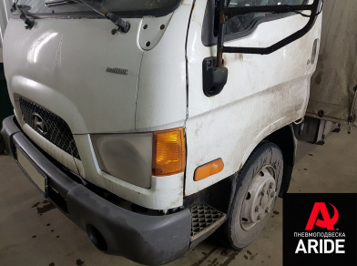 Рис. 1 Наши проекты: Пневмоподвеска на Hyundai HD 78 для комфорта - Этапы установки