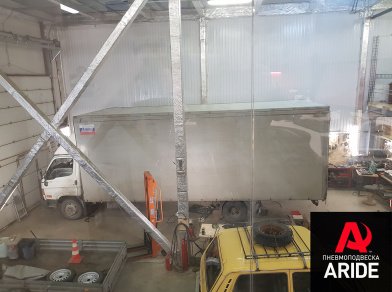 Рис. 8 Наши проекты: Пневмоподвеска на Hyundai HD 78 для комфорта - Этапы установки