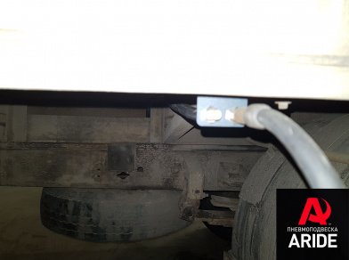 Рис. 7 Наши проекты: Пневмоподвеска на Hyundai HD 78 для комфорта - Этапы установки