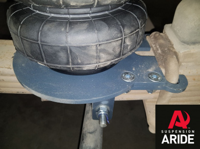 Рис. 10 Наши проекты: Пневмоподвеска на Hyundai HD 78 с гарантией - Этапы установки