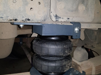 Рис. 8 Наши проекты: Пневмоподвеска на Hyundai HD 78 с гарантией - Этапы установки