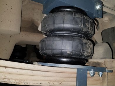 Рис. 9 Наши проекты: Пневмоподвеска на Hyundai HD 78 с гарантией - Этапы установки