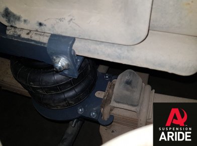 Рис. 6 Наши проекты: Пневмоподвеска на Hyundai HD 78 с гарантией - Этапы установки