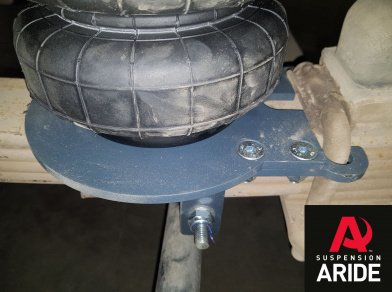 Рис. 10 Наши проекты: Пневмоподвеска на Hyundai HD 78 с гарантией - Этапы установки