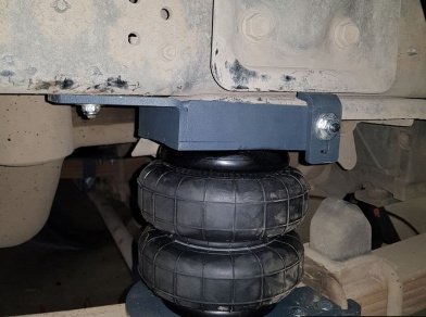 Рис. 8 Наши проекты: Пневмоподвеска на Hyundai HD 78 с гарантией - Этапы установки