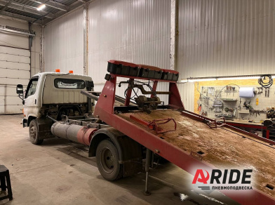 Рис. 2 Наши проекты: Проект установки пневмоподвески на Hyundai HD78