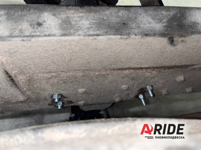 Рис. 5 Наши проекты: Проект установки пневмоподвески на Hyundai HD78