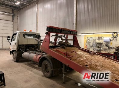 Рис. 2 Наши проекты: Проект установки пневмоподвески на Hyundai HD78