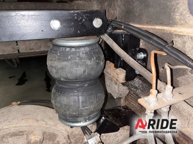 Рис. 4 Наши проекты: Проект установки пневмоподвески на Hyundai HD78