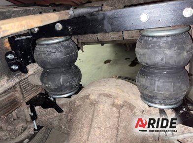 Рис. 3 Наши проекты: Проект установки пневмоподвески на Hyundai HD78