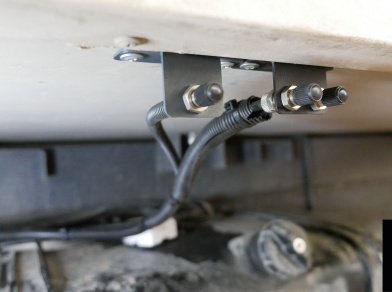 Рис. 9 Наши проекты: Пневмоподвеска на Hyundai HD78