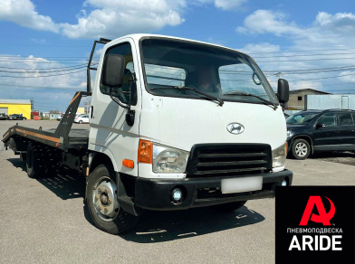 Рис. 1 Наши проекты: Установка пневмоподвески на Hyundai HD78