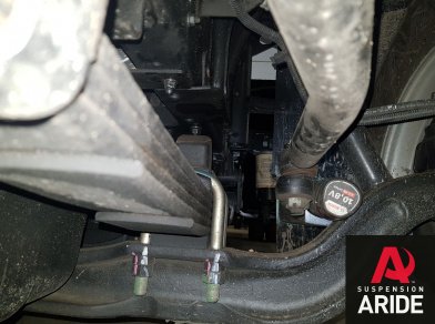 Рис. 3 Наши проекты: Пневмоподвеска на Hyundai HD 78 для грузоподъемности - Этапы установки