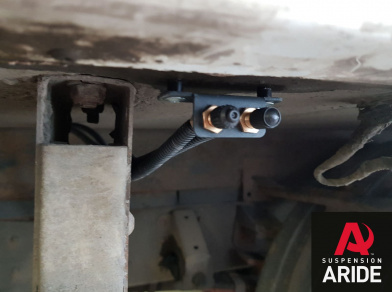 Рис. 9 Наши проекты: Пневмоподвеска на Hyundai HD 78 для усиления - Этапы установки