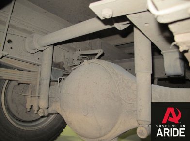 Рис. 11 Наши проекты: Пневмоподвеска на Hyundai HD 78 для усиления - Этапы установки