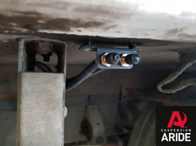 Рис. 9 Наши проекты: Пневмоподвеска на Hyundai HD 78 для усиления - Этапы установки