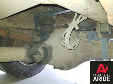 Рис. 7 Наши проекты: Пневмоподвеска на Hyundai HD 78 для усиления - Этапы установки