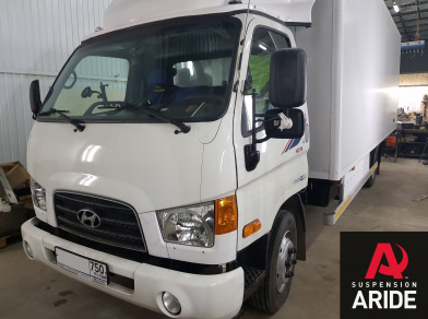 Рис. 1 Наши проекты: Пневмоподвеска на Hyundai HD 78 от производителя - Этапы установки