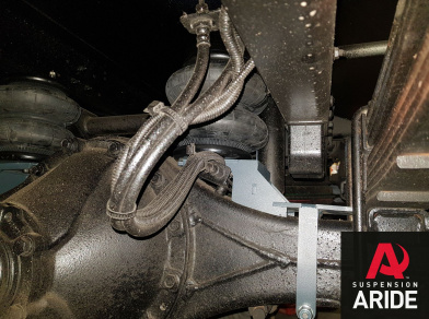 Рис. 11 Наши проекты: Пневмоподвеска на Hyundai HD 78 от производителя - Этапы установки