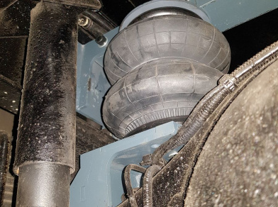 Рис. 8 Наши проекты: Пневмоподвеска на Hyundai HD 78 от производителя - Этапы установки