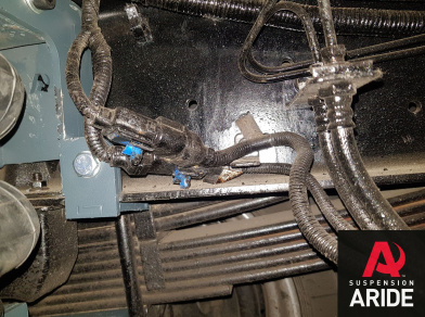 Рис. 3 Наши проекты: Пневмоподвеска на Hyundai HD 78 от производителя - Этапы установки