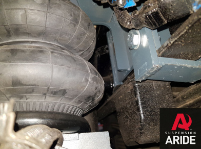 Рис. 2 Наши проекты: Пневмоподвеска на Hyundai HD 78 от производителя - Этапы установки