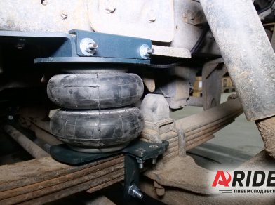 Рис. 3 Наши проекты: Усиление рессор Hyundai HD78