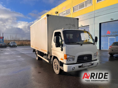 Рис. 1 Наши проекты: Установка пневмоподвески Hyundai HD78