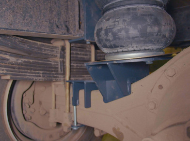 Рис. 4 Наши проекты: Пневмоподвеска Hyundai Mighty Ex8