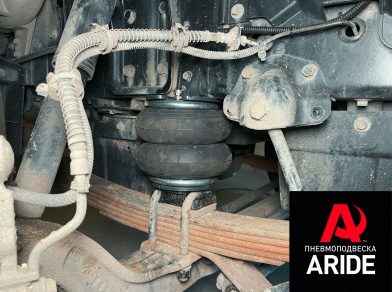 Рис. 7 Наши проекты: Пневмоподвеска на Hyundai Mighty EX9