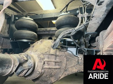 Рис. 6 Наши проекты: Пневмоподвеска на Hyundai Mighty EX9