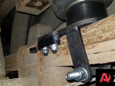 Рис. 11 Наши проекты: Пневмоподвеска на Hyundai Porter I - Этапы установки