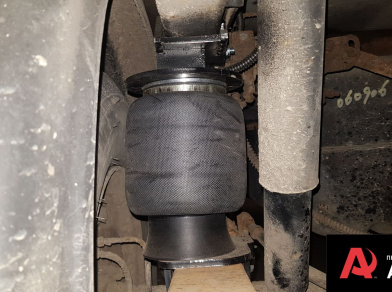 Рис. 10 Наши проекты: Пневмоподвеска на Hyundai Porter I - Этапы установки