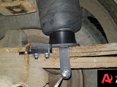 Рис. 7 Наши проекты: Пневмоподвеска на Hyundai Porter I - Этапы установки