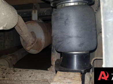 Рис. 6 Наши проекты: Пневмоподвеска на Hyundai Porter I - Этапы установки