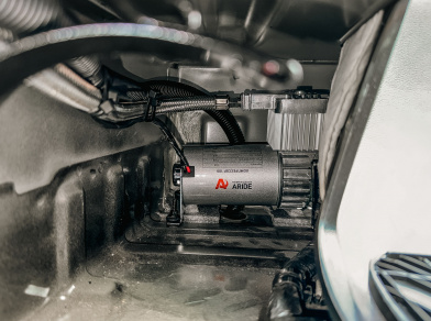 Рис. 6 Наши проекты: Пневмоподвеска на Hyundai Grand Starex