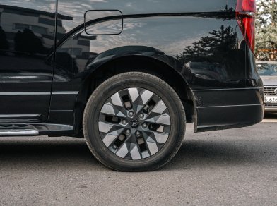 Рис. 3 Наши проекты: Пневмоподвеска на Hyundai Grand Starex