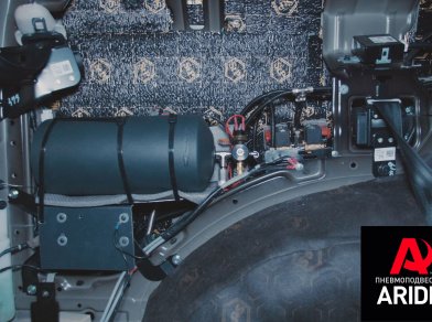 Рис. 12 Наши проекты: Пневмоподвеска Hyundai Starex