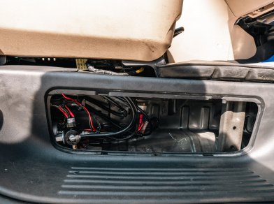 Рис. 7 Наши проекты: Замена пружин на пневмоподушки Hyundai Starex H-1