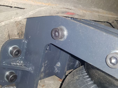 Рис. 15 Наши проекты: Пневмоподвеска на Hyundai HD 78 для передней рессорной подвески