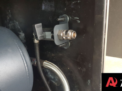 Рис. 16 Наши проекты: Пневмоподвеска на Hyundai HD 78 для передней рессорной подвески