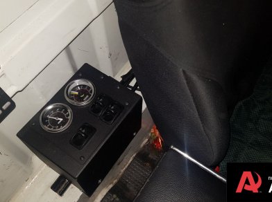 Рис. 19 Наши проекты: Пневмоподвеска на Hyundai HD 78 для передней рессорной подвески