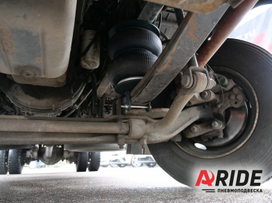 Рис. 4 Наши проекты: Вспомогательная пневмоподвеска на Iveco EuroCargo