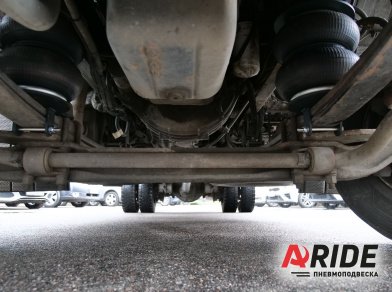 Рис. 3 Наши проекты: Вспомогательная пневмоподвеска на Iveco EuroCargo
