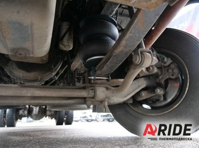 Рис. 4 Наши проекты: Вспомогательная пневмоподвеска на Iveco EuroCargo